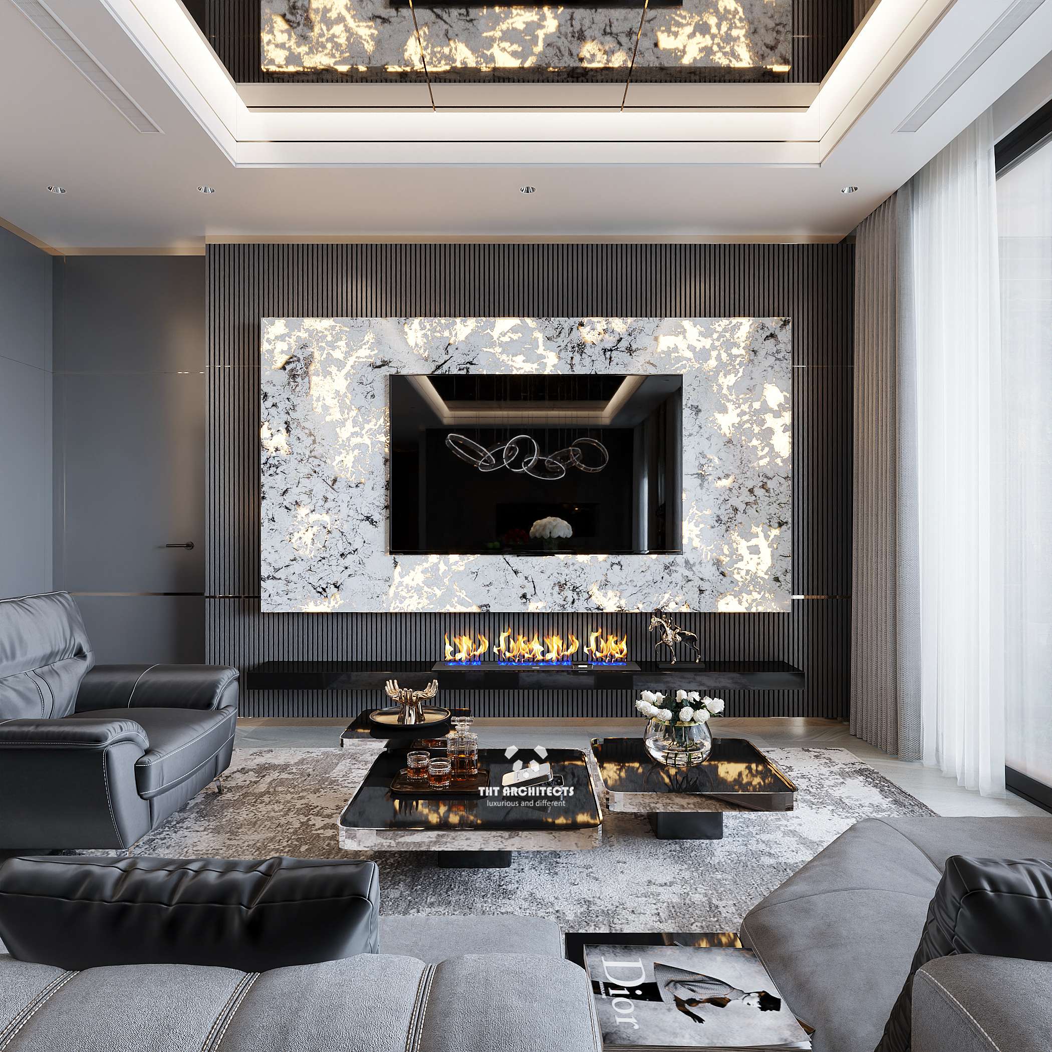 tht arichitects - Chung cư Define - P KHACH BEP - 12